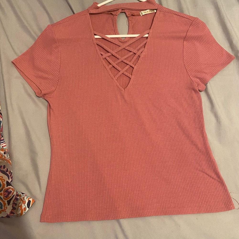 Pink shirt